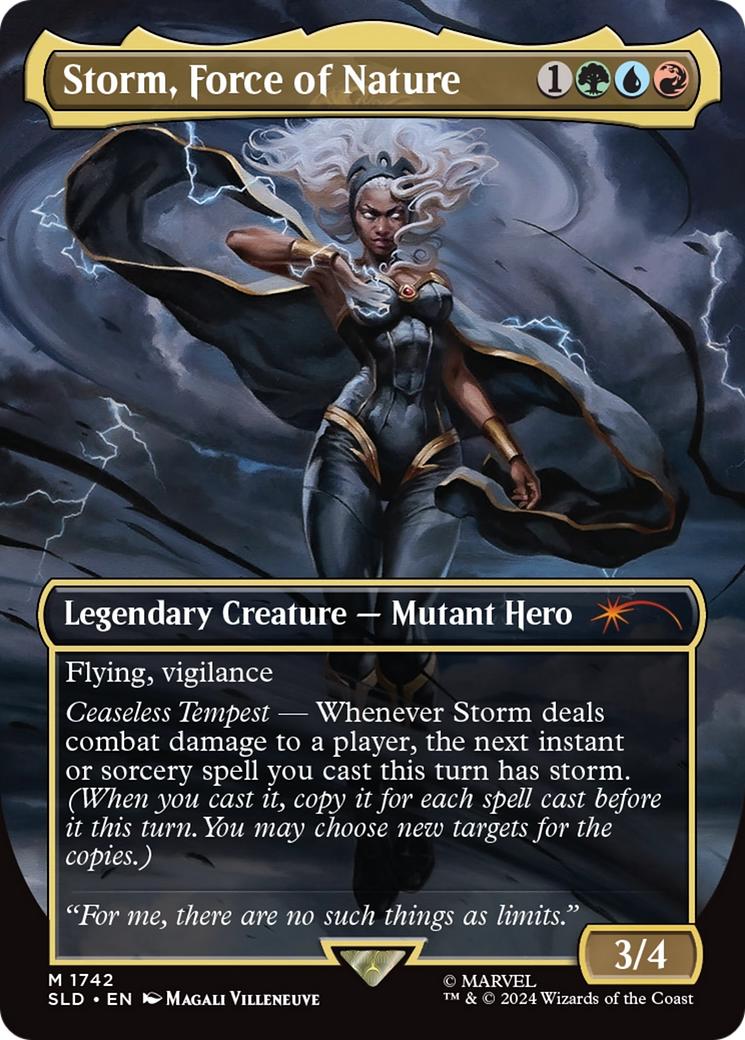 Storm, Force of Nature (Rainbow Foil) [Secret Lair Drop Series] - The Mythic Store | 24h Order Processing