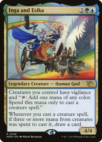 Inga and Esika (Promo Pack) [March of the Machine Promos] - The Mythic Store | 24h Order Processing