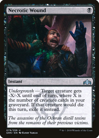Necrotic Wound [Guilds of Ravnica] - The Mythic Store | 24h Order Processing