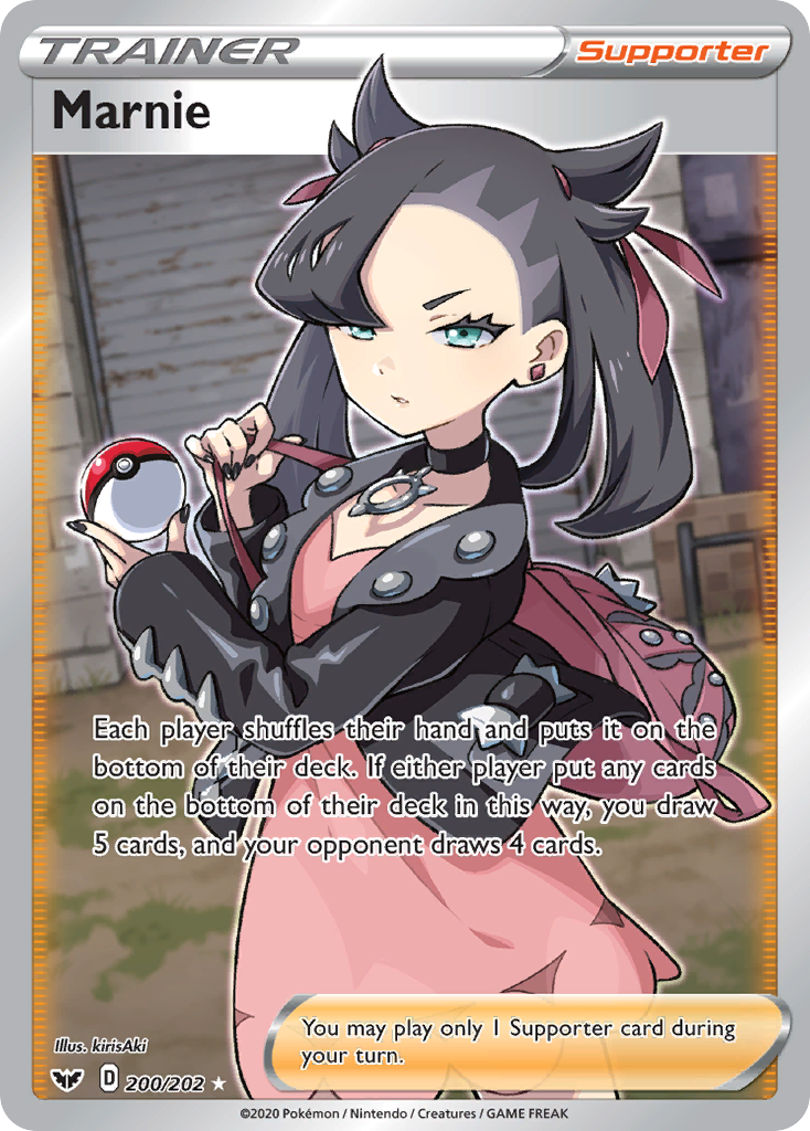 Marnie (200/202) [Sword & Shield: Base Set] - The Mythic Store | 24h Order Processing