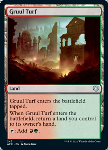 Gruul Turf [Dungeons & Dragons: Adventures in the Forgotten Realms Commander] - The Mythic Store | 24h Order Processing