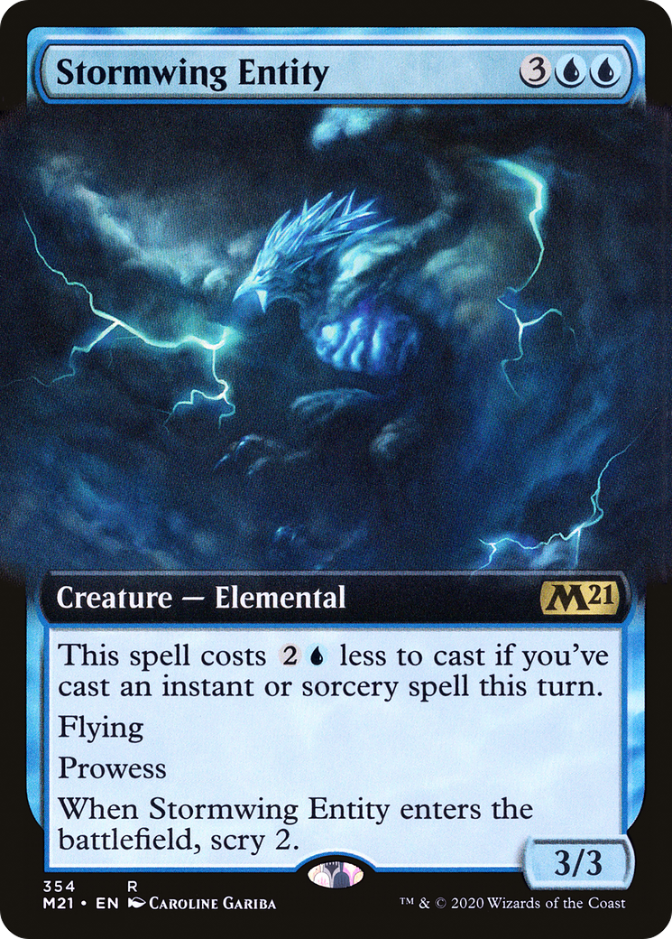 Stormwing Entity (Extended Art) [Core Set 2021] - The Mythic Store | 24h Order Processing