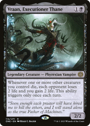 Vraan, Executioner Thane [Phyrexia: All Will Be One] - The Mythic Store | 24h Order Processing
