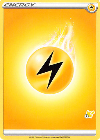 Lightning Energy (Pikachu Stamp #7) [Battle Academy 2022] - The Mythic Store | 24h Order Processing