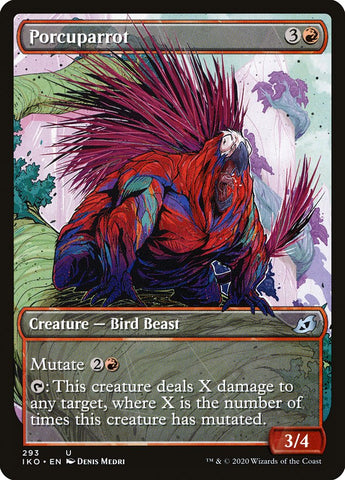 Porcuparrot (Showcase) [Ikoria: Lair of Behemoths] - The Mythic Store | 24h Order Processing