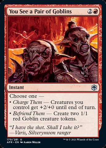 You See a Pair of Goblins [Dungeons & Dragons: Adventures in the Forgotten Realms] - The Mythic Store | 24h Order Processing
