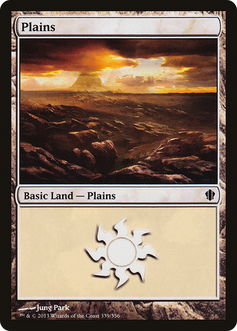 Plains (339) [Commander 2013] - The Mythic Store | 24h Order Processing