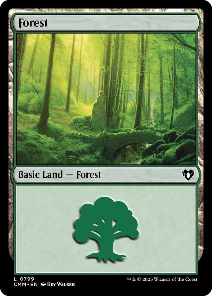 Forest (799) [Commander Masters] - The Mythic Store | 24h Order Processing