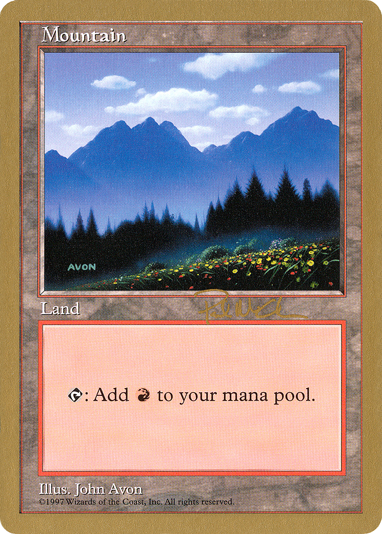 Mountain (pm445) (Paul McCabe) [World Championship Decks 1997] - The Mythic Store | 24h Order Processing