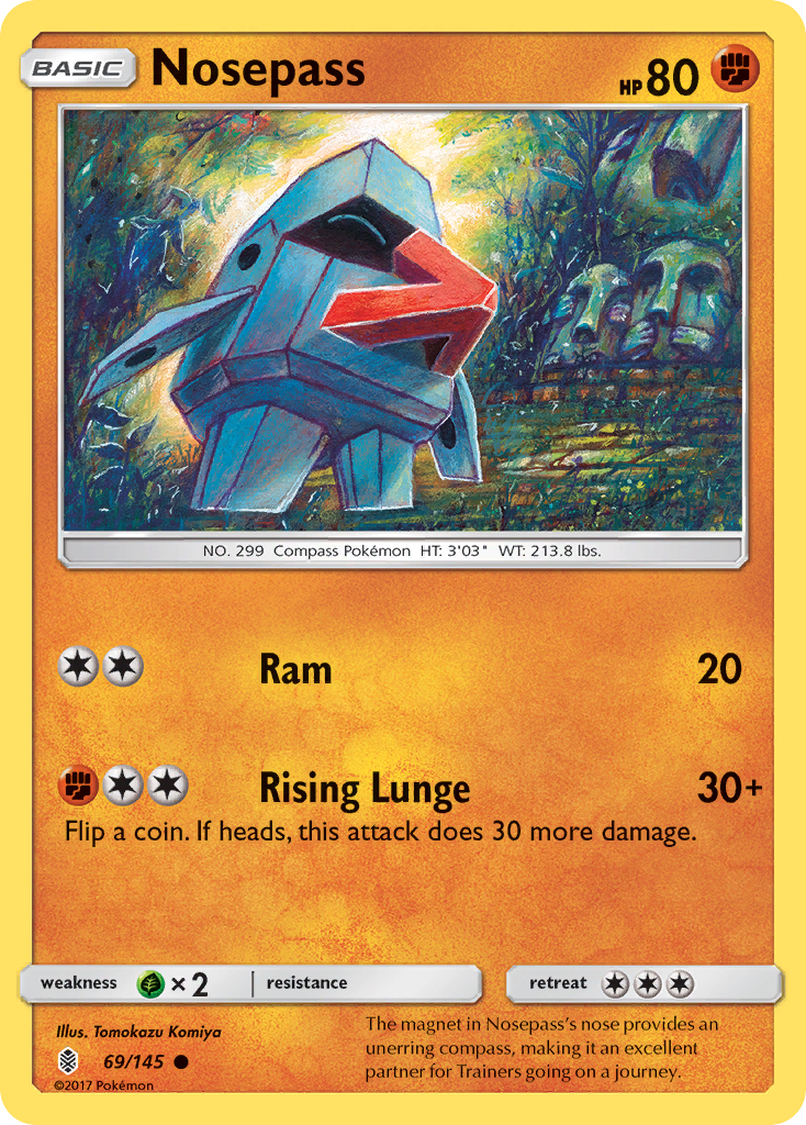 Nosepass (69/145) [Sun & Moon: Guardians Rising] - The Mythic Store | 24h Order Processing