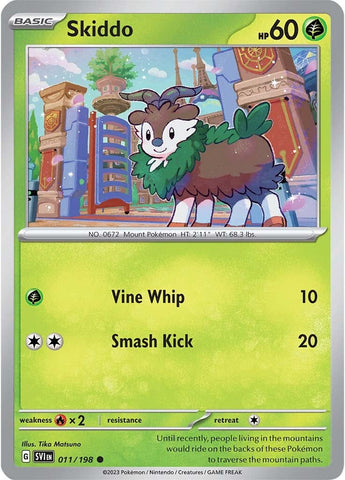 Skiddo (011/198) [Scarlet & Violet: Base Set] - The Mythic Store | 24h Order Processing