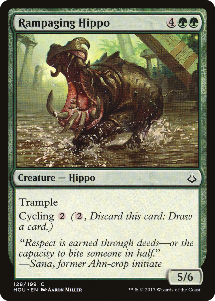 Rampaging Hippo [Hour of Devastation] - The Mythic Store | 24h Order Processing