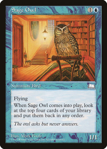 Sage Owl [Weatherlight] - The Mythic Store | 24h Order Processing