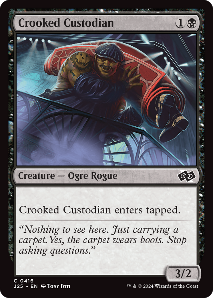 Crooked Custodian [Foundations Jumpstart] - The Mythic Store | 24h Order Processing
