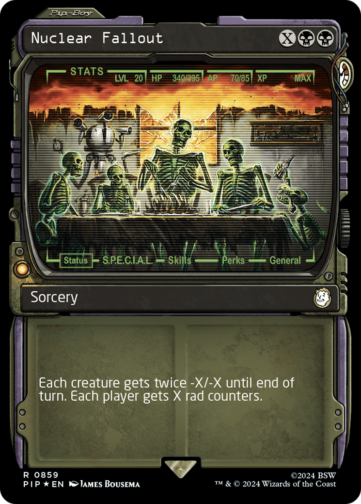 Nuclear Fallout (Showcase) (Surge Foil) [Fallout] - The Mythic Store | 24h Order Processing