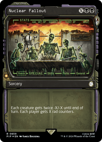 Nuclear Fallout (Showcase) (Surge Foil) [Fallout] - The Mythic Store | 24h Order Processing