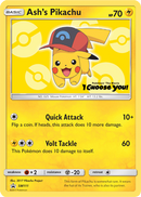 Ash's Pikachu (SM111) [Sun & Moon: Black Star Promos] - The Mythic Store | 24h Order Processing