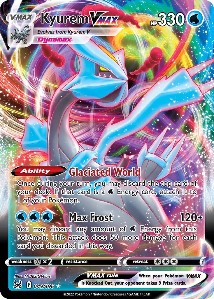 Kyurem VMAX (049/196) [Sword & Shield: Lost Origin] - The Mythic Store | 24h Order Processing