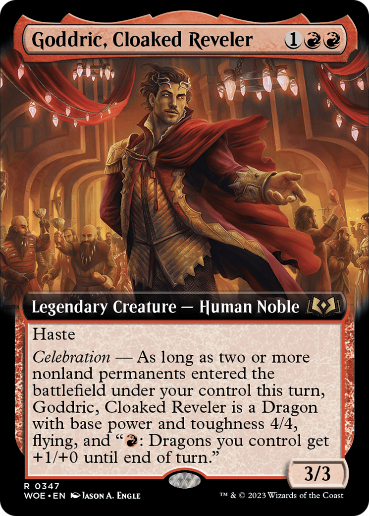 Goddric, Cloaked Reveler (Extended Art) [Wilds of Eldraine] - The Mythic Store | 24h Order Processing