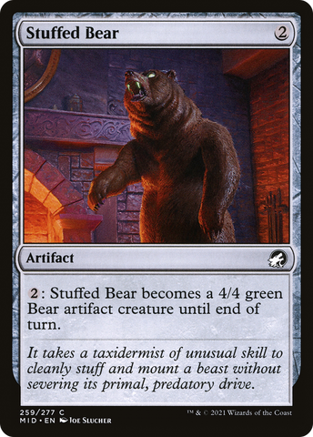 Stuffed Bear [Innistrad: Midnight Hunt] - The Mythic Store | 24h Order Processing