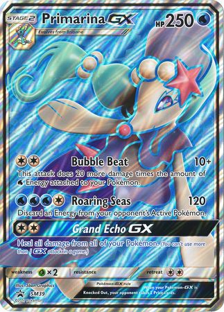 Primarina GX (SM39) (Jumbo Card) [Sun & Moon: Black Star Promos] - The Mythic Store | 24h Order Processing