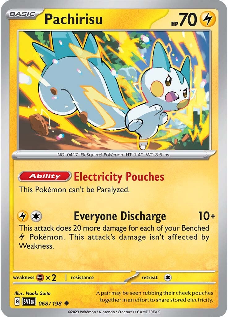 Pachirisu (068/198) [Scarlet & Violet: Base Set] - The Mythic Store | 24h Order Processing