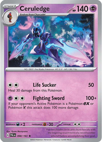 Ceruledge (098/193) [Scarlet & Violet: Paldea Evolved] - The Mythic Store | 24h Order Processing