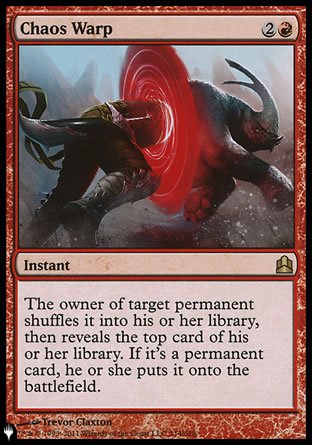 Chaos Warp (CMD) [The List] - The Mythic Store | 24h Order Processing