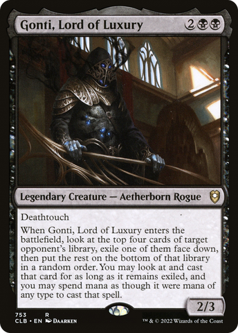 Gonti, Lord of Luxury [Commander Legends: Battle for Baldur's Gate] - The Mythic Store | 24h Order Processing
