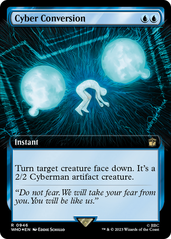 Cyber Conversion (Extended Art) (Surge Foil) [Doctor Who] - The Mythic Store | 24h Order Processing