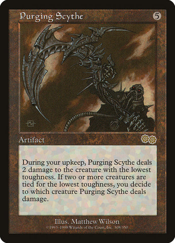 Purging Scythe [Urza's Saga] - The Mythic Store | 24h Order Processing