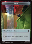 Treasure // Clue Double-Sided Token [Teenage Mutant Ninja Turtles Commander Tokens] - The Mythic Store | 24h Order Processing