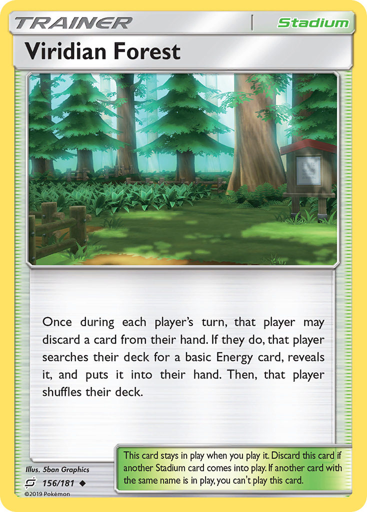 Viridian Forest (156/181) [Sun & Moon: Team Up] - The Mythic Store | 24h Order Processing