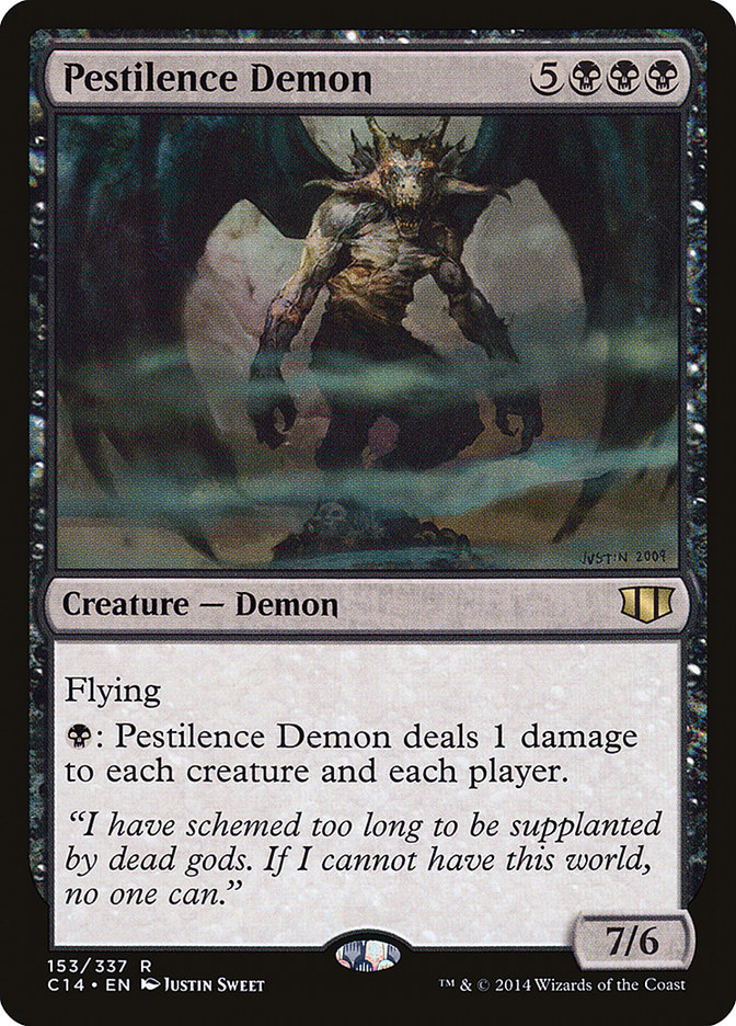 Pestilence Demon [Commander 2014] - The Mythic Store | 24h Order Processing