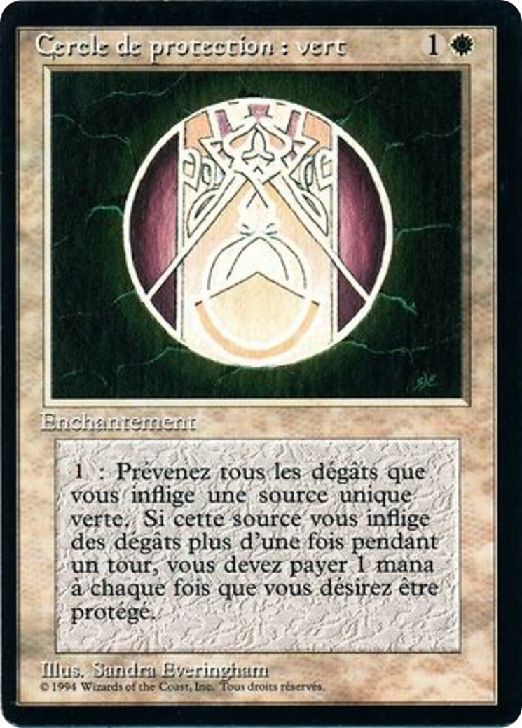 Circle of Protection: Green [Foreign Black Border] - The Mythic Store | 24h Order Processing