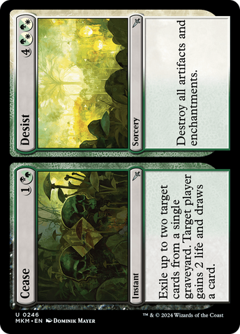 Cease // Desist [Murders at Karlov Manor] - The Mythic Store | 24h Order Processing