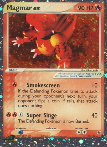 Magmar ex (100/109) [EX: Ruby & Sapphire] - The Mythic Store | 24h Order Processing
