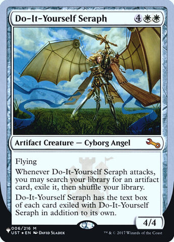 Do-It-Yourself Seraph (Unfinity Foil Edition) [The List] - The Mythic Store | 24h Order Processing