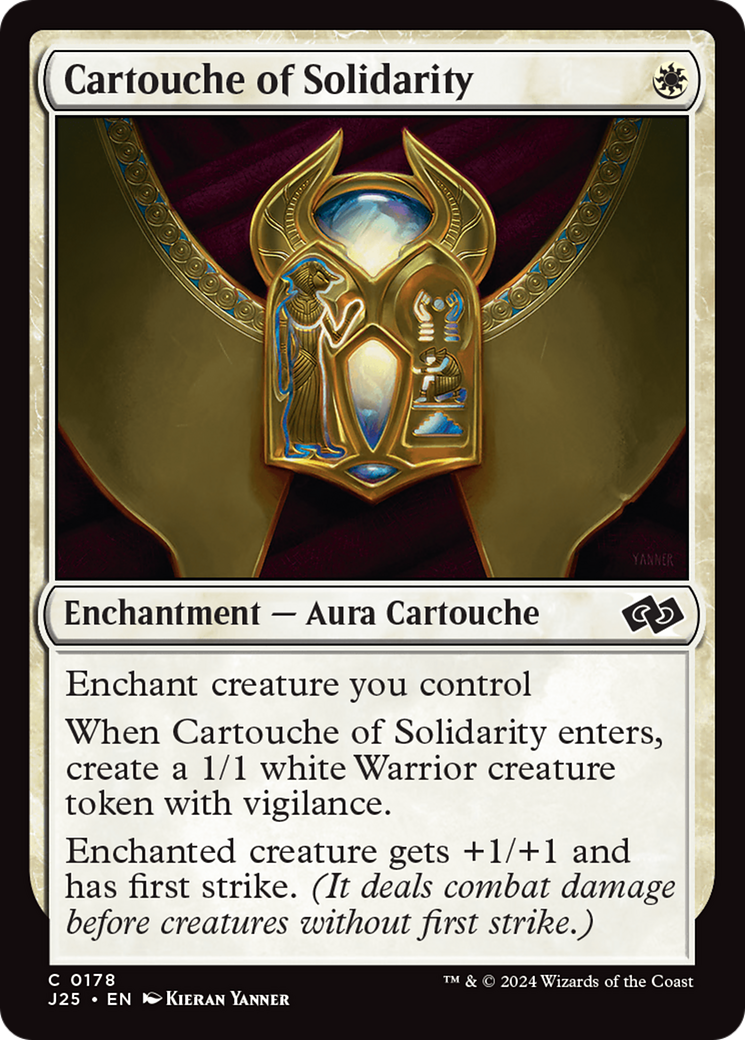 Cartouche of Solidarity [Foundations Jumpstart] - The Mythic Store | 24h Order Processing