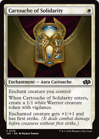 Cartouche of Solidarity [Foundations Jumpstart] - The Mythic Store | 24h Order Processing