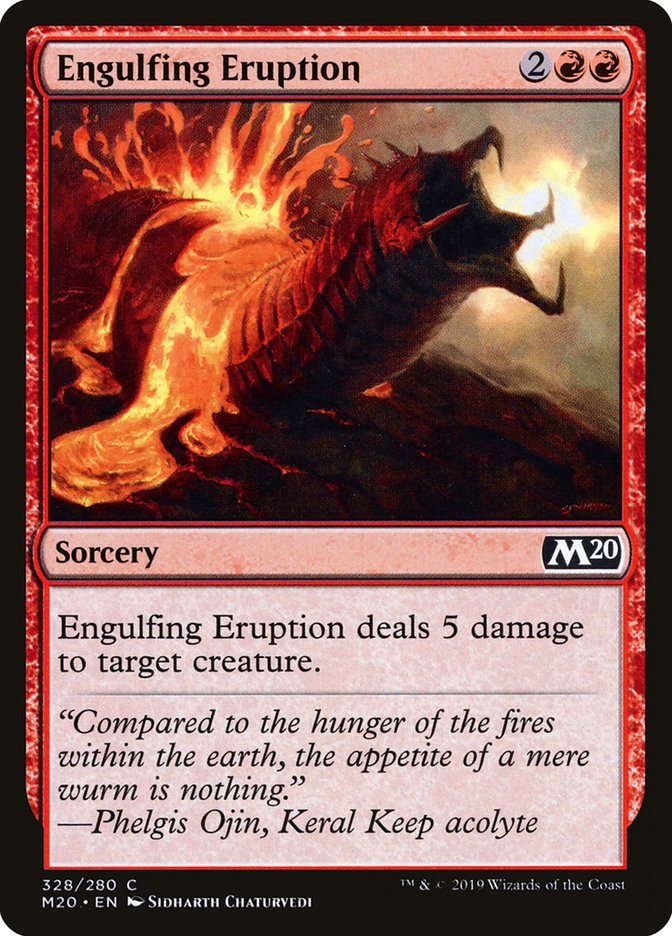 Engulfing Eruption [Core Set 2020] - The Mythic Store | 24h Order Processing