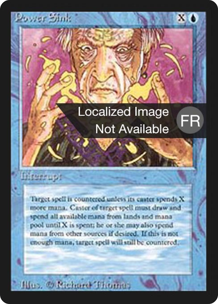 Power Sink [Foreign Black Border] - The Mythic Store | 24h Order Processing