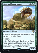 Colossal Rattlewurm [Outlaws of Thunder Junction Prerelease Promos] - The Mythic Store | 24h Order Processing