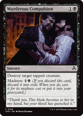 Murderous Compulsion [Innistrad Remastered] - The Mythic Store | 24h Order Processing