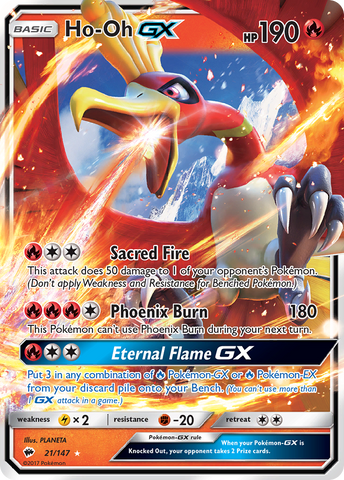 Ho-Oh GX (21/147) [Sun & Moon: Burning Shadows] - The Mythic Store | 24h Order Processing