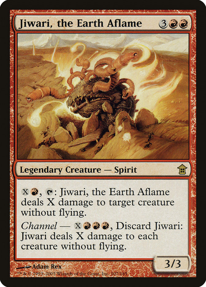 Jiwari, the Earth Aflame [Saviors of Kamigawa] - The Mythic Store | 24h Order Processing