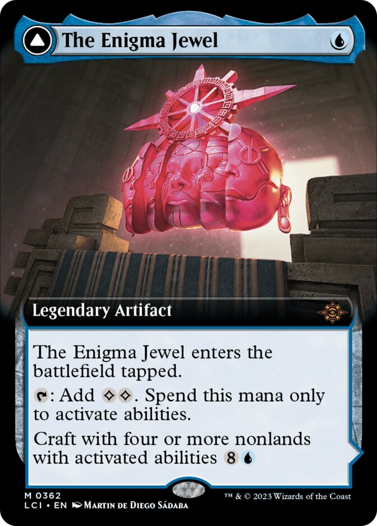 The Enigma Jewel // Locus of Enlightenment (Extended Art) [The Lost Caverns of Ixalan] - The Mythic Store | 24h Order Processing