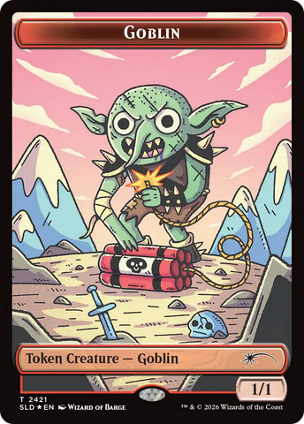 Goblin Token (2421) [Secret Lair Drop Series] - The Mythic Store | 24h Order Processing
