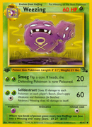 Weezing (45/62) [Fossil 1st Edition] - The Mythic Store | 24h Order Processing