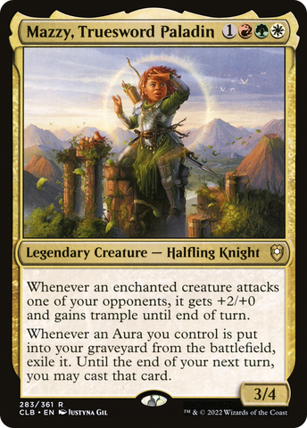 Mazzy, Truesword Paladin [Commander Legends: Battle for Baldur's Gate] - The Mythic Store | 24h Order Processing